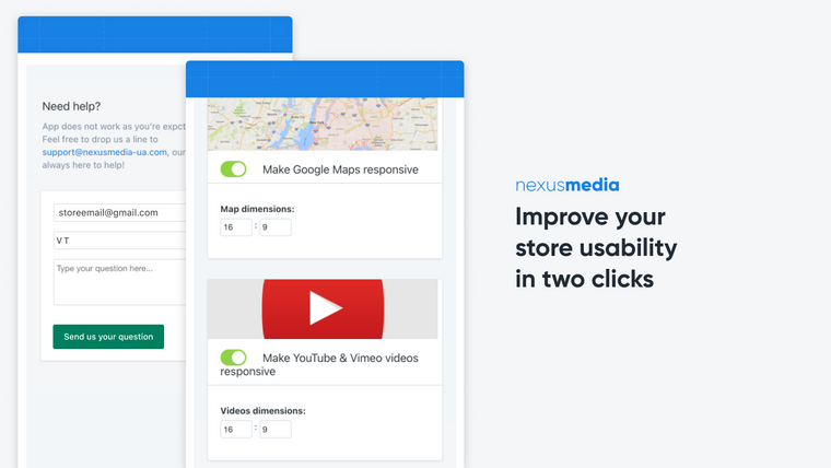 Easy Responsive Videos & Maps Screenshot