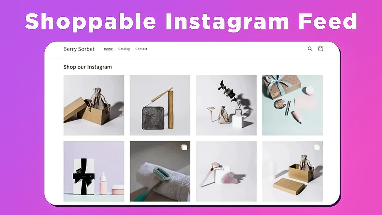 Fuente de insta | Galería de Instagram para Shopify