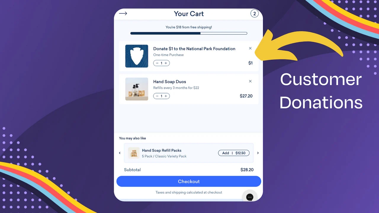 Donate to Nonprofits Using Giving Checkout