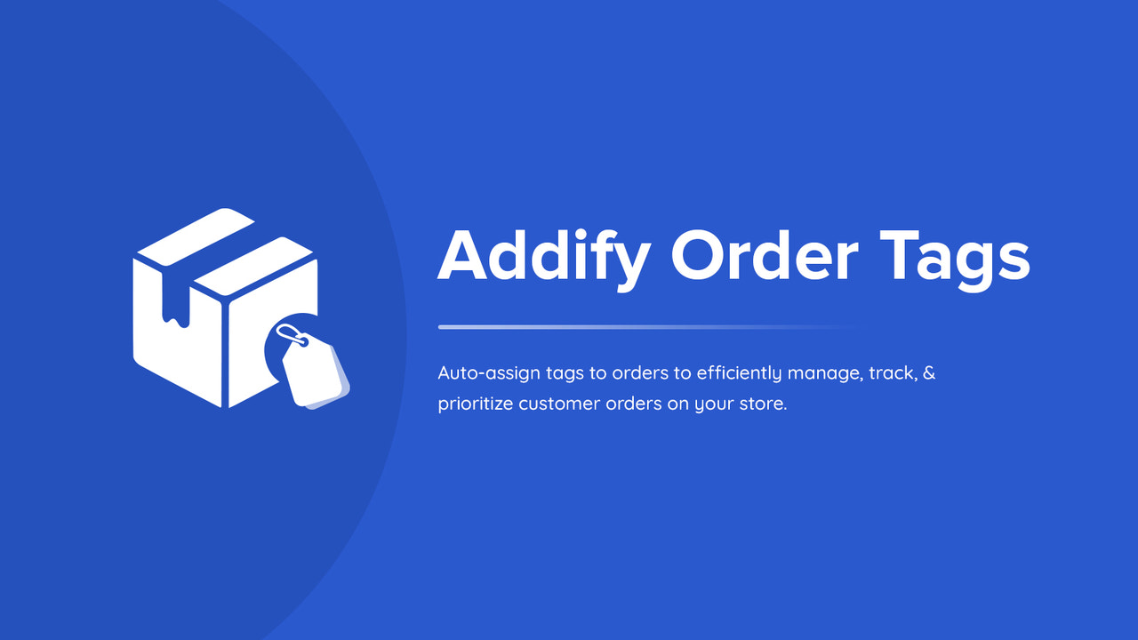 Addify Order Tags