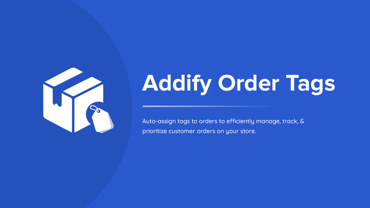 Addify Order Tags Screenshot