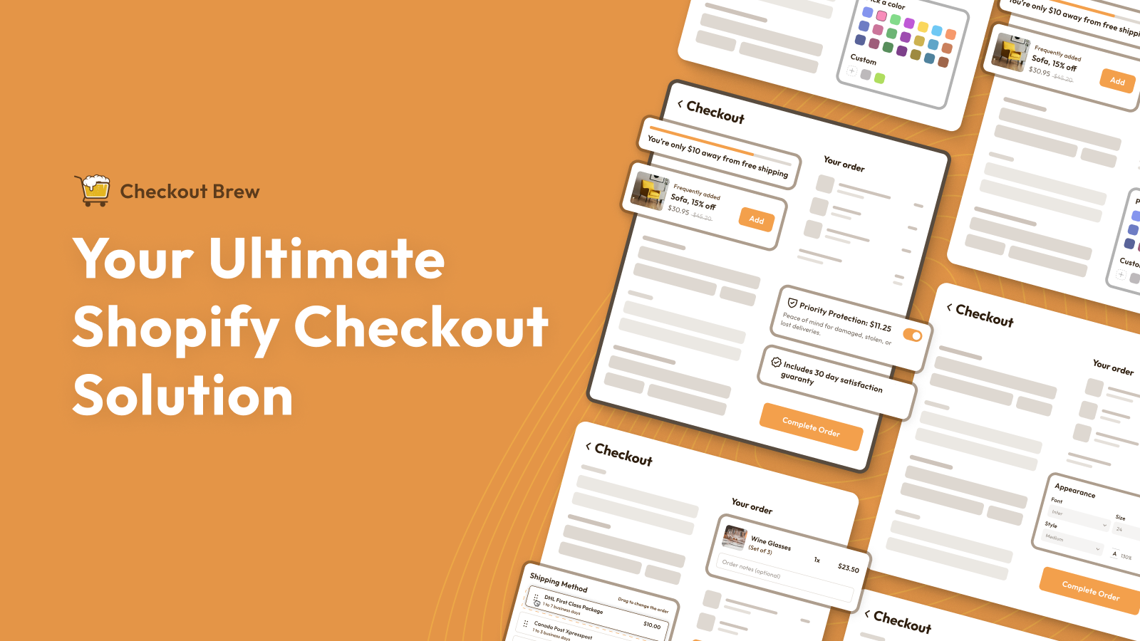 Solution Shopify Checkout Upsell & Cross Sell - Shopify Plus