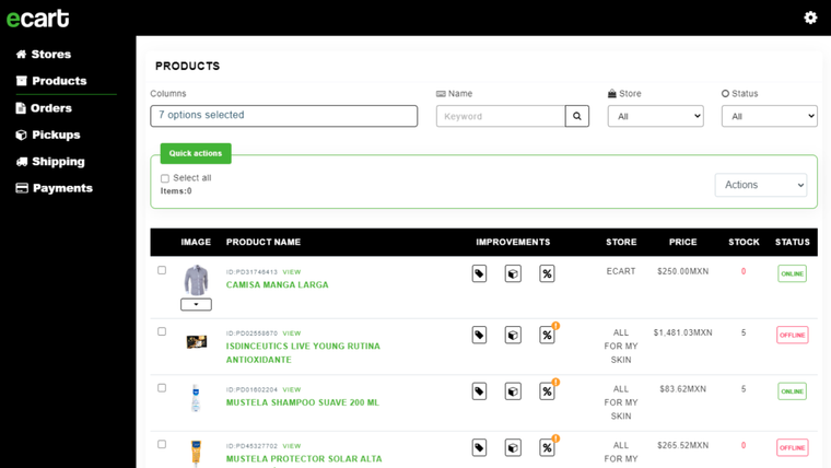 Ecart Marketplace Screenshot