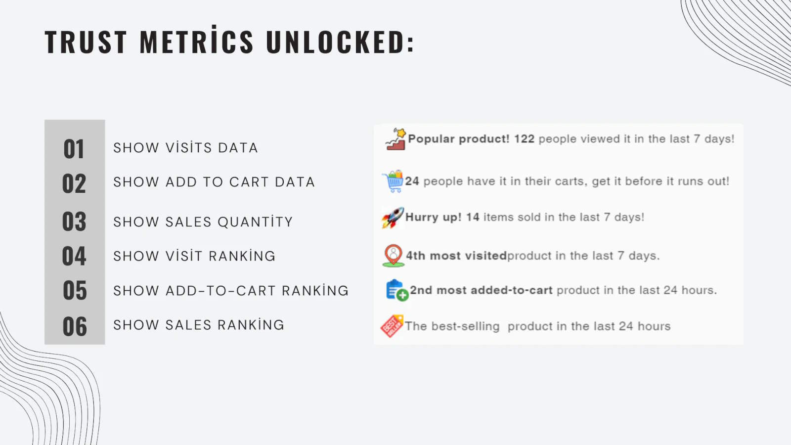 Social proof metrics Deutch