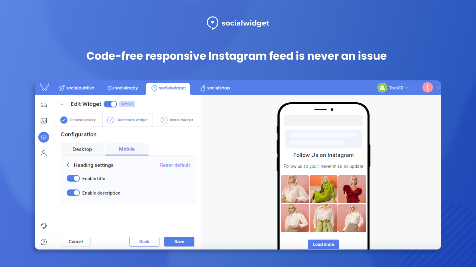 shopify instafeed app