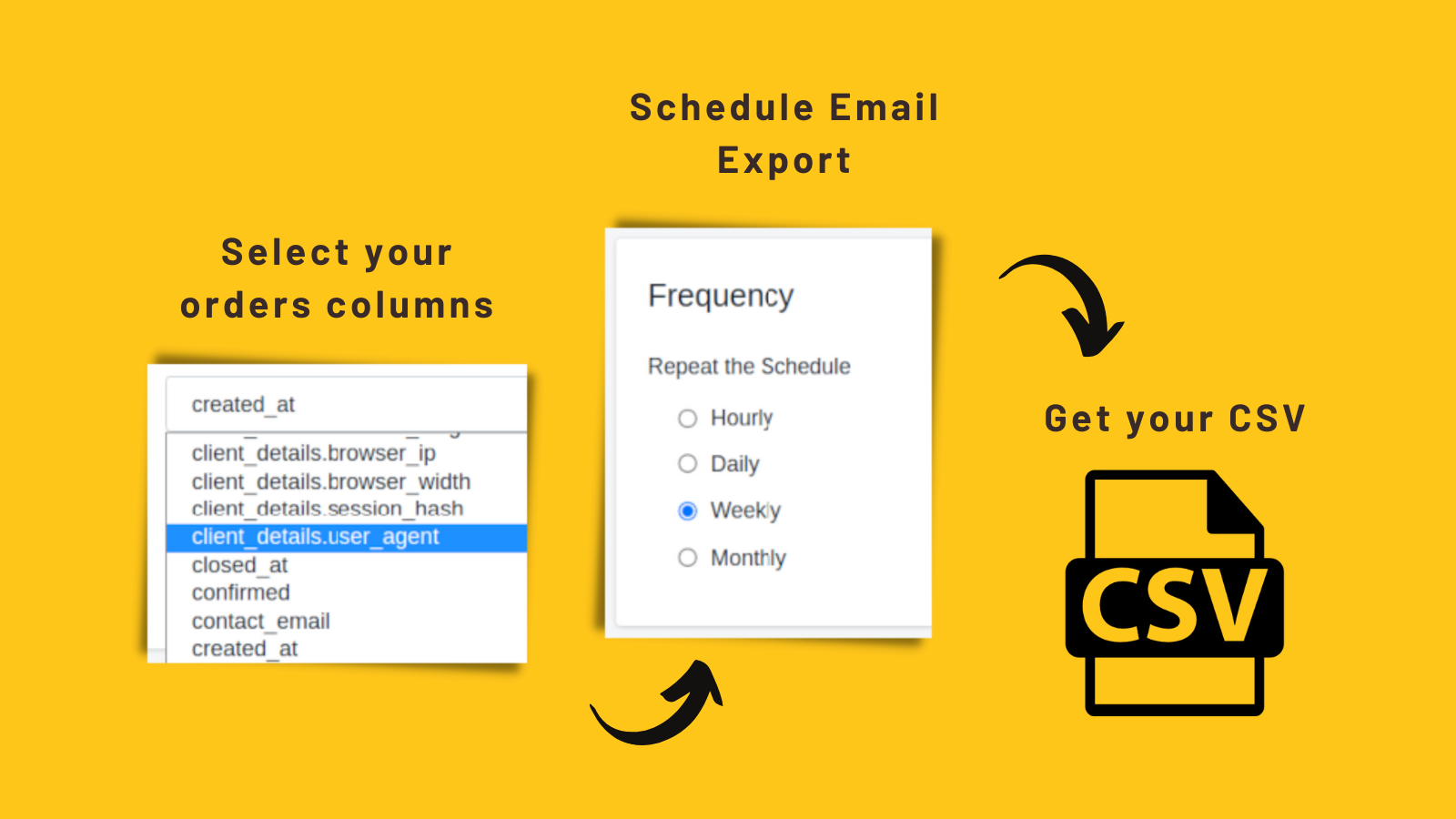 Cadmium: Order Email Exporter Screenshot