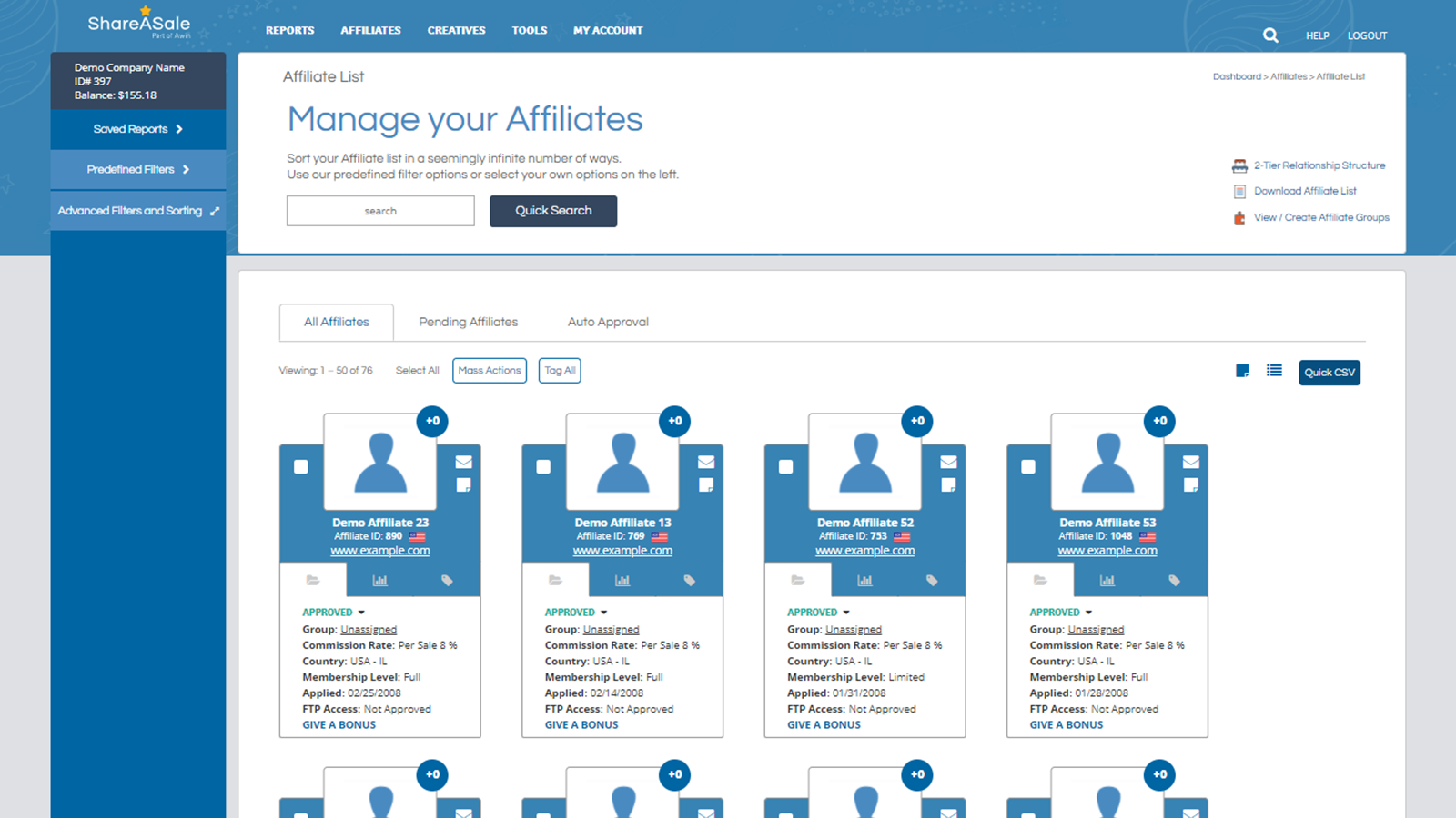 ShareASale-Verwaltung-von-Affiliates-Liste