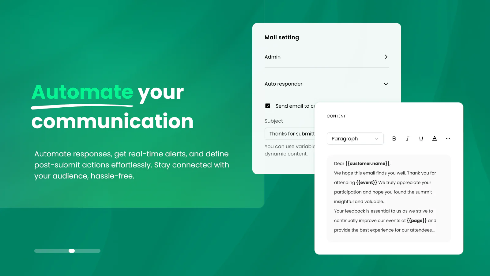 Powerful Contact Form Builder