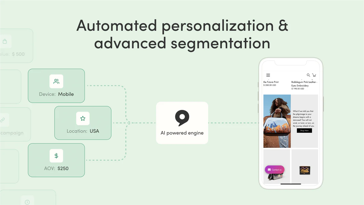 Dialogue uses users' journey to cross data 