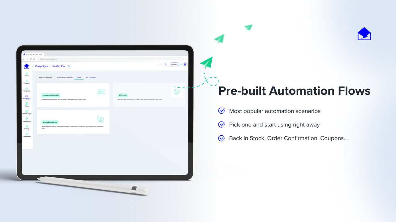 Flujos de automatización preconstruidos, listos para usar