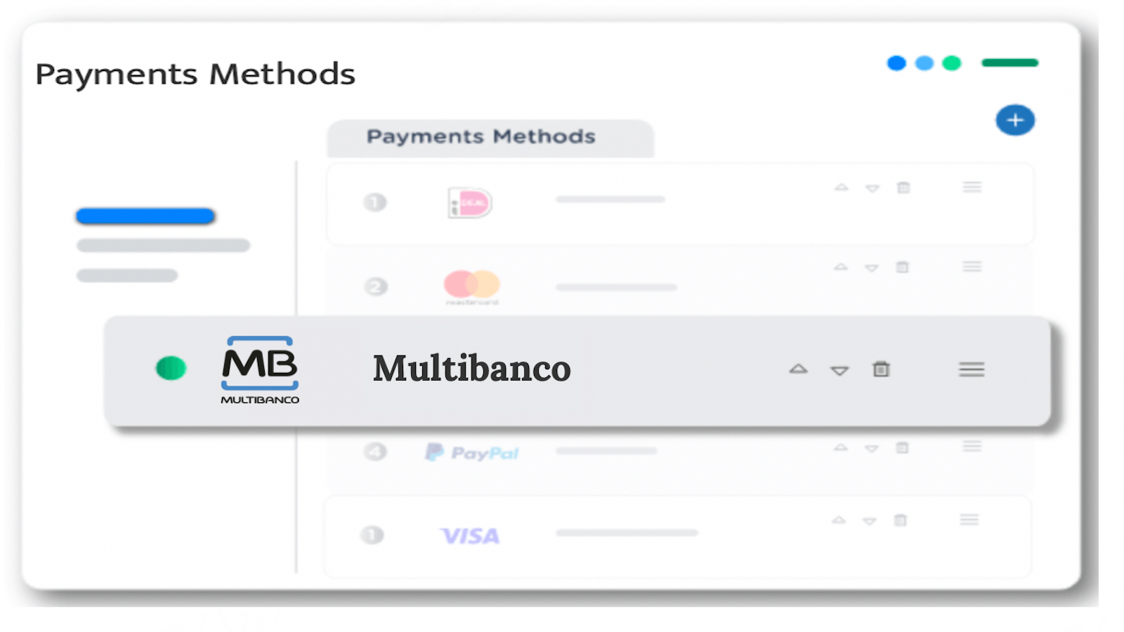 Gebruik van Multibanco als betaalmethode