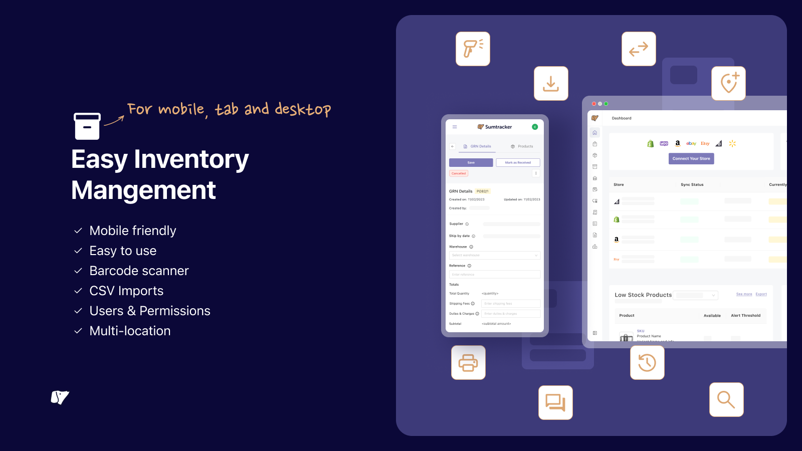 Sumtracker - Easy Inventory Management