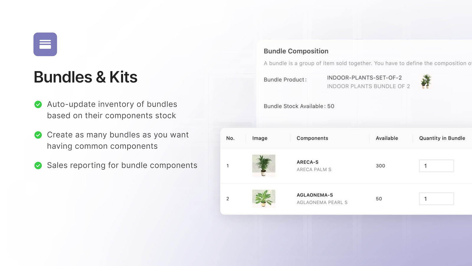 Sumtracker - Auto Update Inventory of Bundles