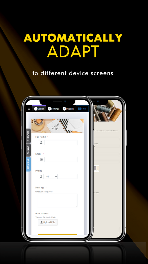 Mobile Form Designer