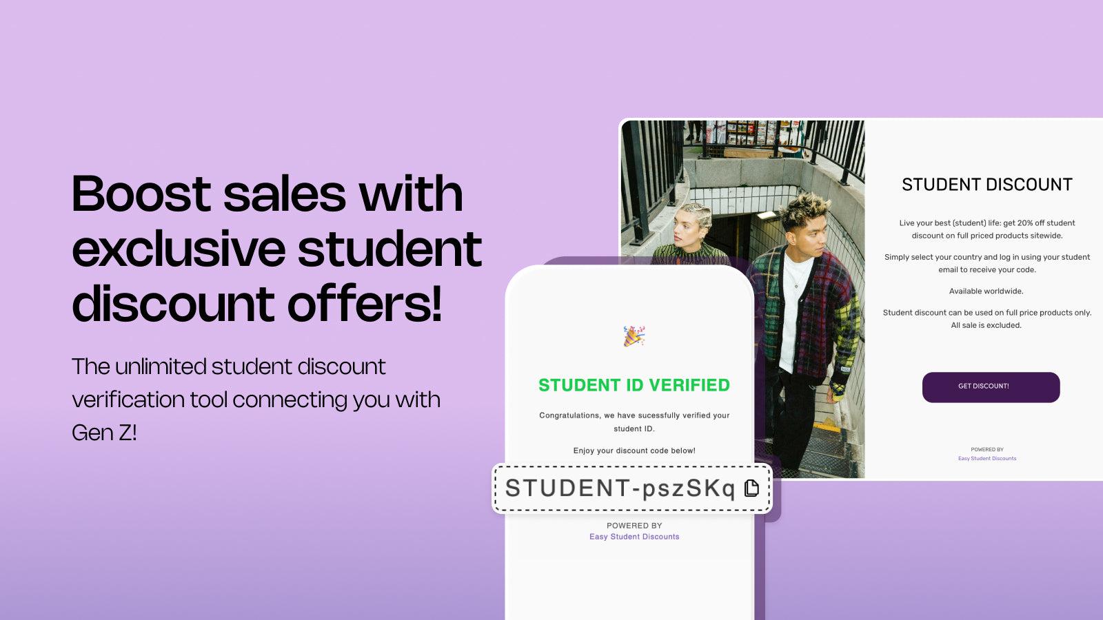 Easy Student Discounts Screenshot