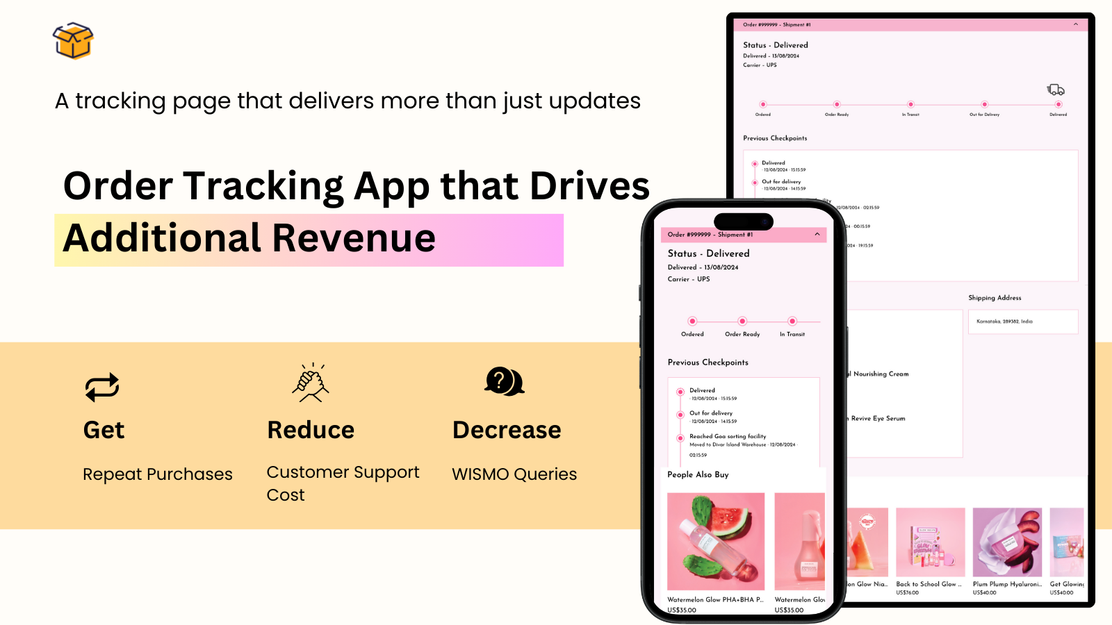 Postship Order tracking app