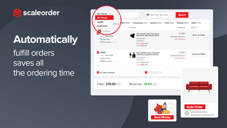 ScaleOrder ~ Omni Dropshipping Screenshot