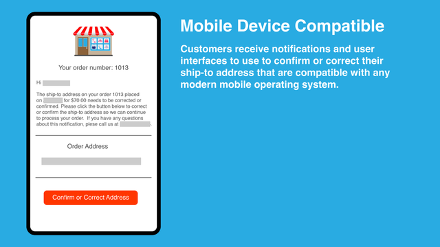 Validate Addresses mobile compatibility