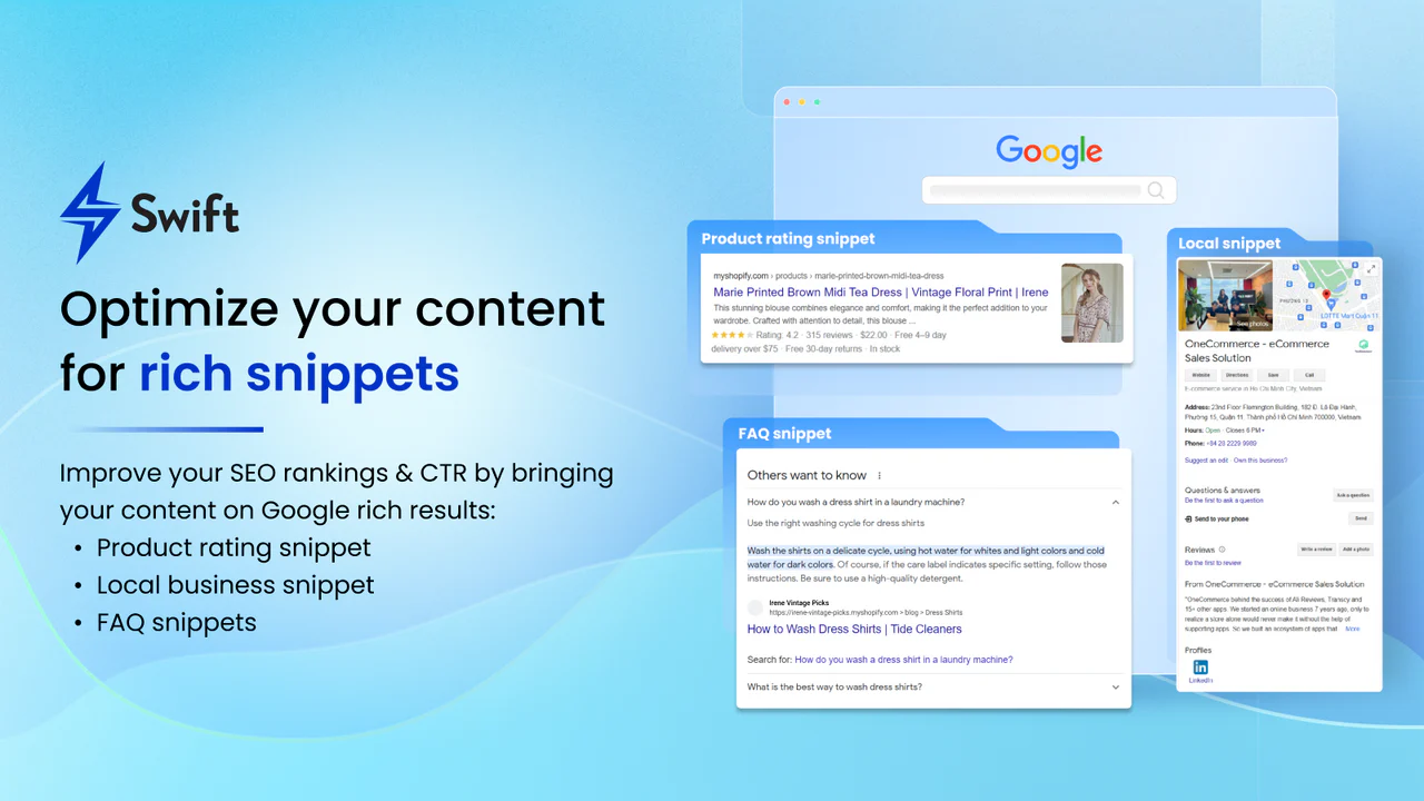 Optimaliseer uw SEO content voor rich snippets