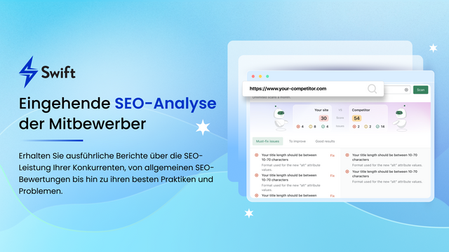 Do in-depth Page Speed and SEO audits in minutes, not weeks