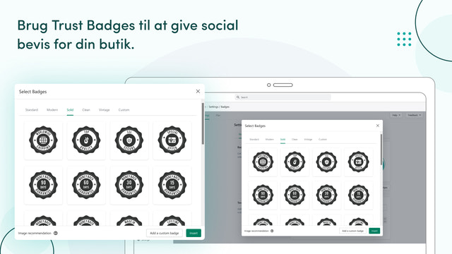 Giv socialt bevis for din butik med Trust Badge Master.