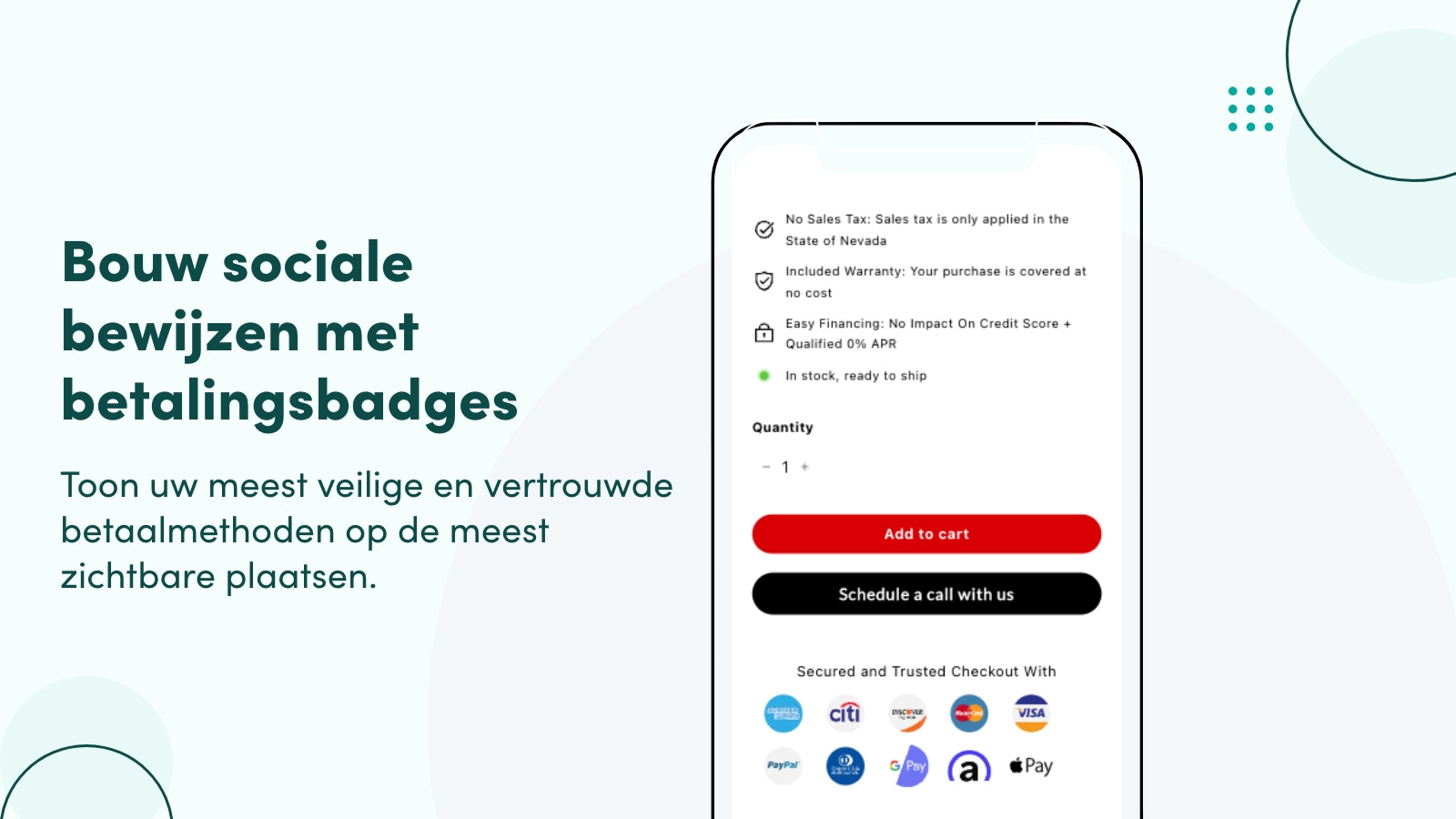 Bouw sociale bewijzen met betalingsbadges