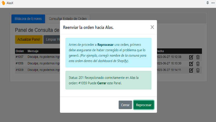 AlasX Screenshot