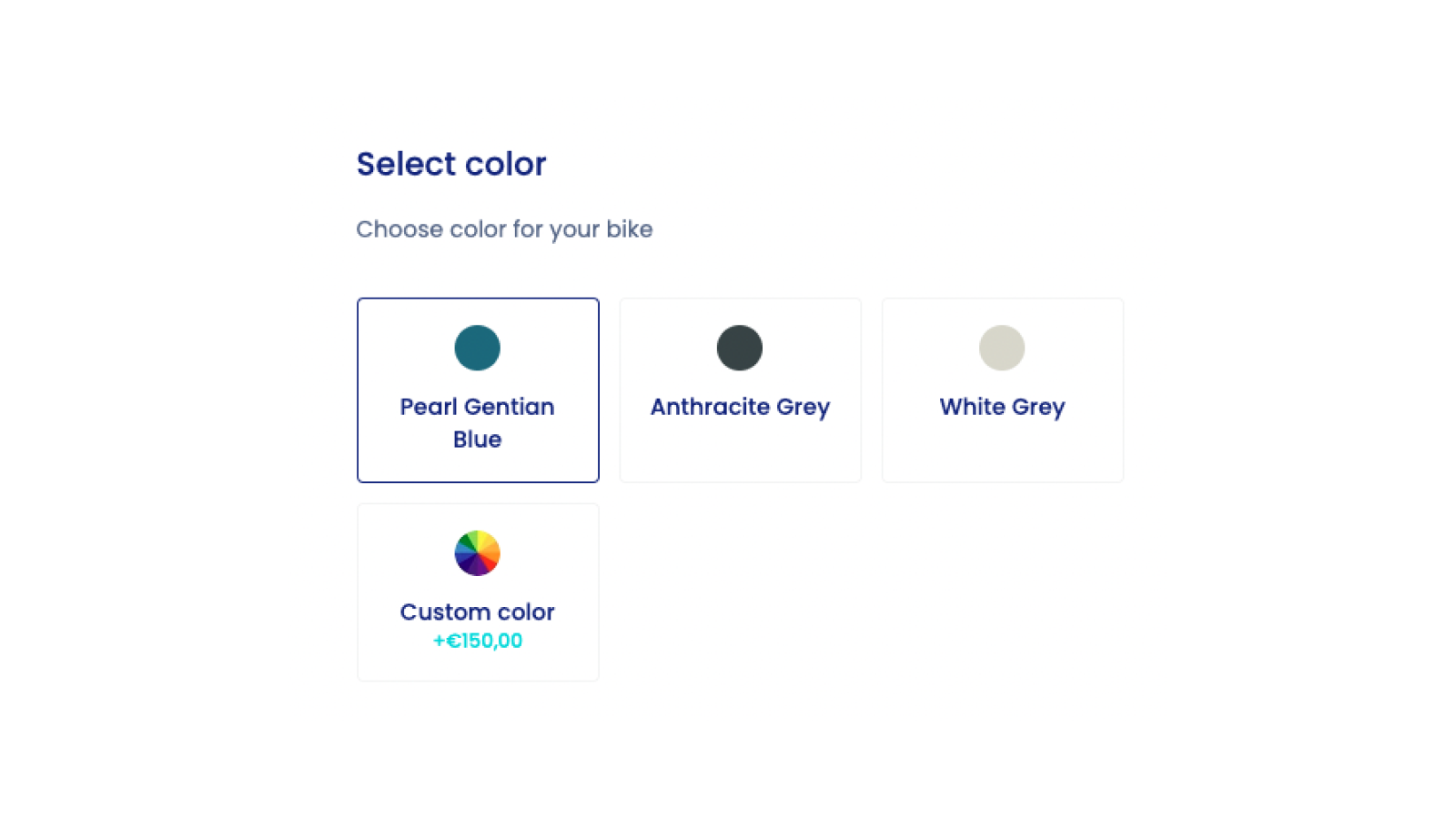 Example of option implementation using OWOW Options