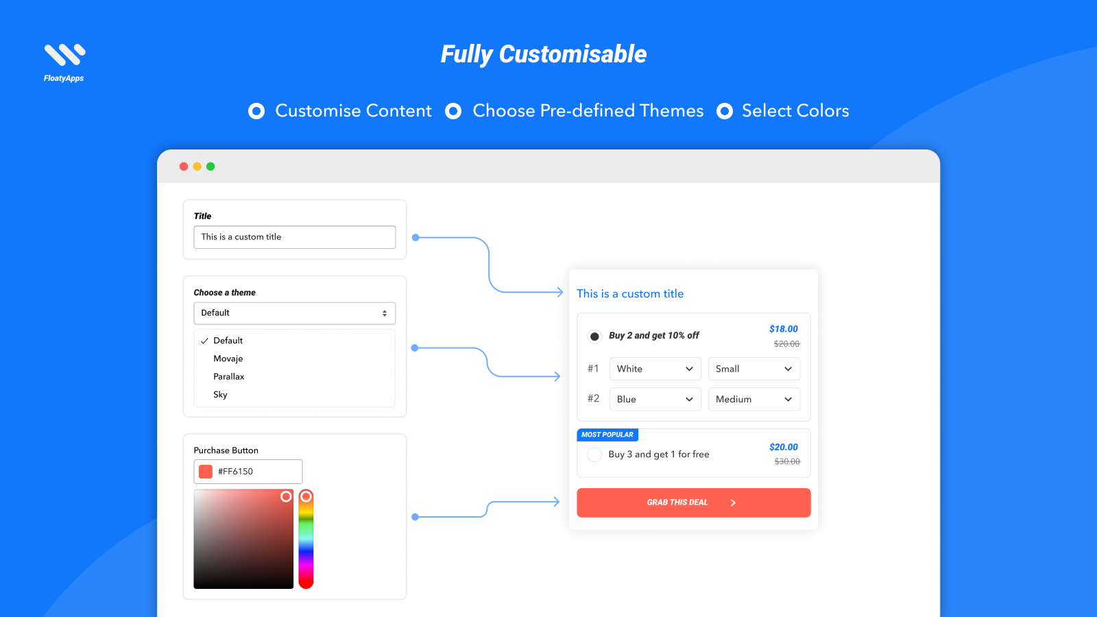 FloatyApps ‑ Volume Discounts Screenshot