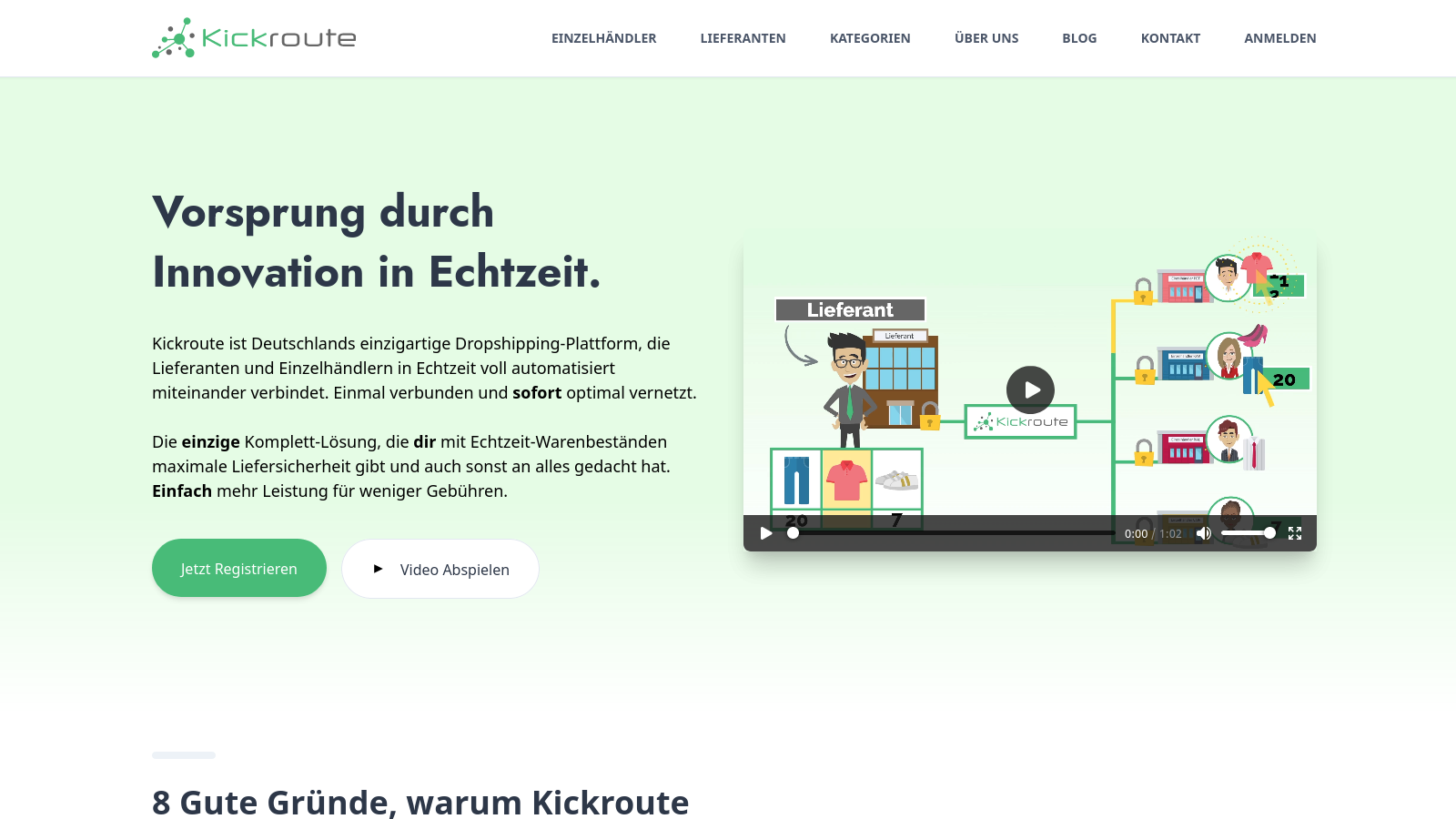 Dropshipping by Kickroute Screenshot