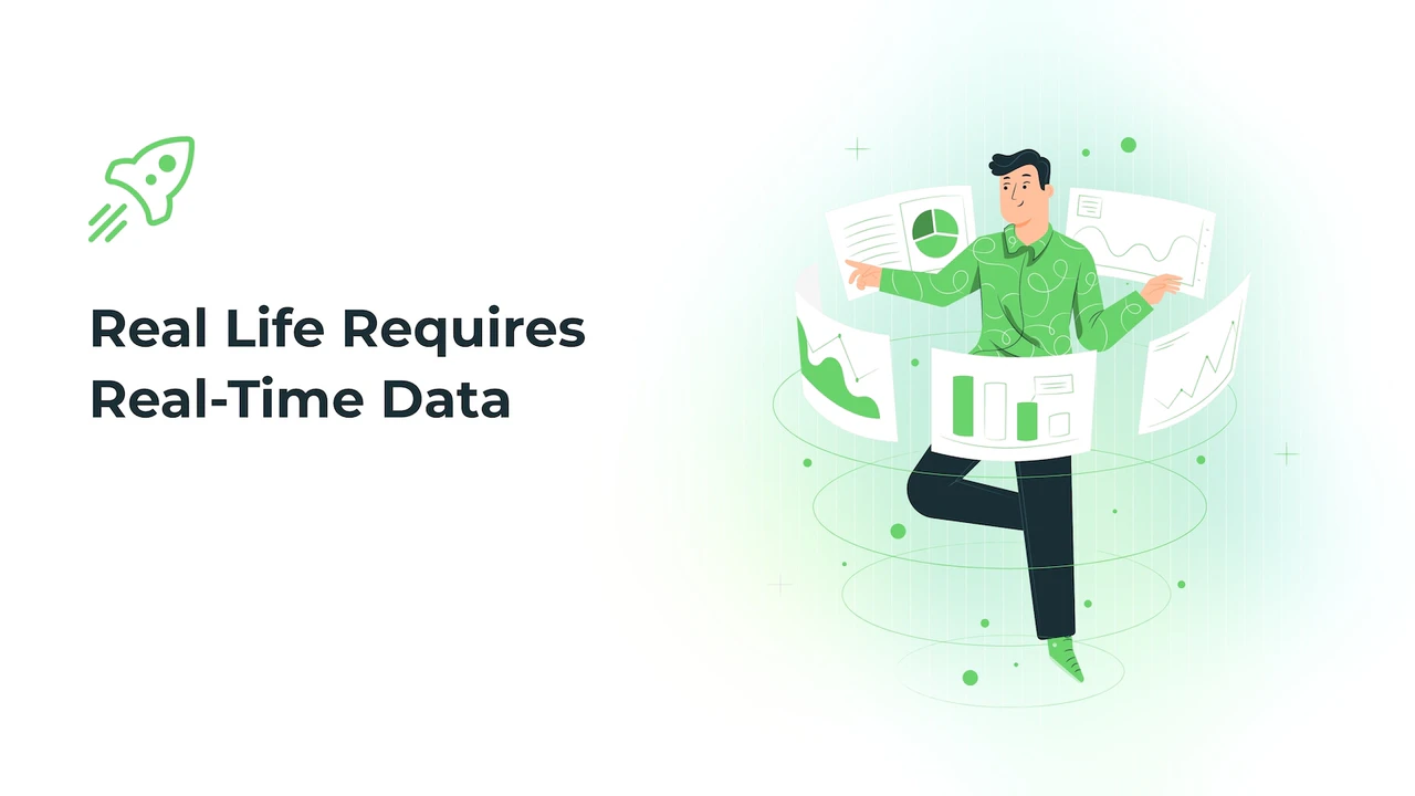 Det virkelige liv kræver data i realtid