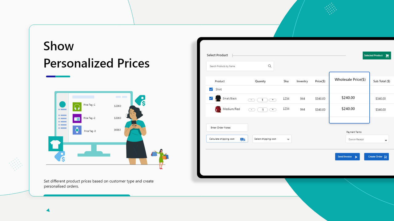 Pricelist feature