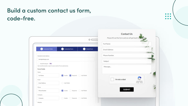 Einfaches Kontaktformular - Shopify App