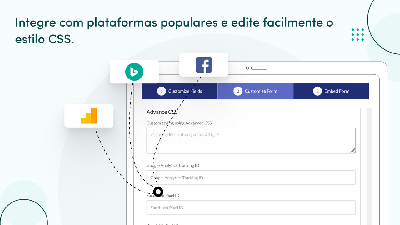 Actualize o estilo CSS e integre facilmente com plataformas.