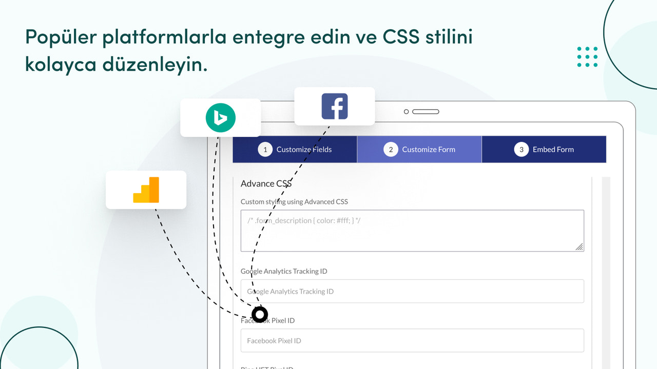 CSS stilini güncelleyin büyük platformlara kolayca entegre edin.