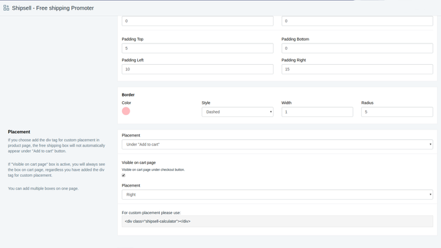 Versand-Dashboard-Vorschau