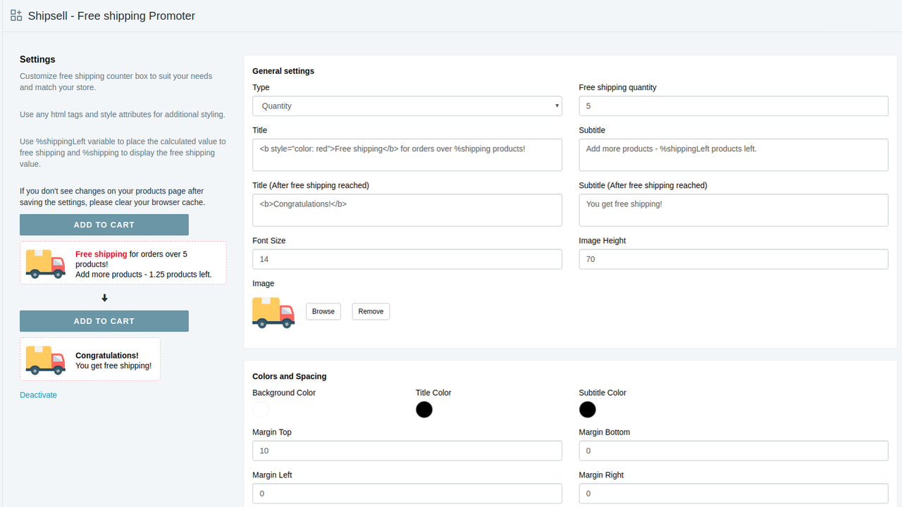 Versand-Dashboard-Vorschau