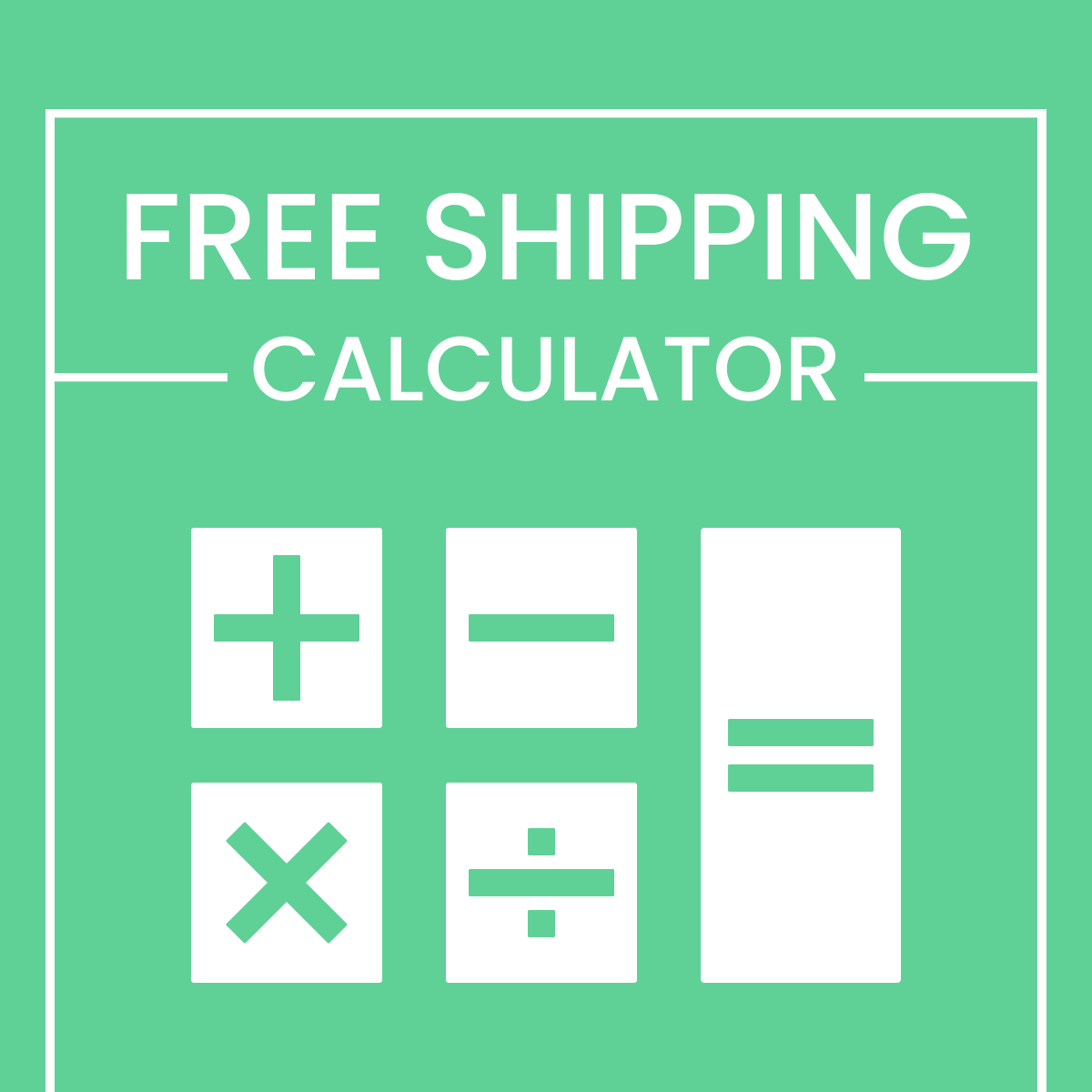 Ship: free shipping calculator for Shopify