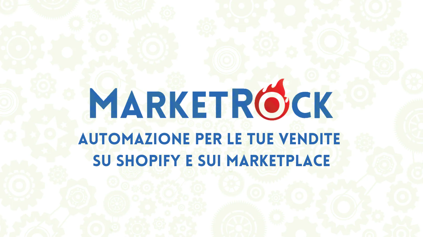 Descrizione grafica delle integrazione che MarketRock supporta