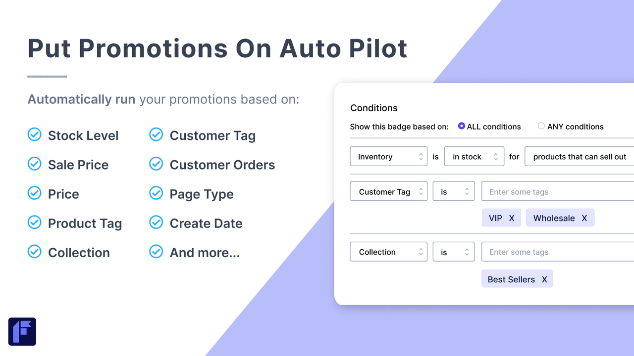 Automatisez vos promotions Shopify avec des conditions d'automatisation