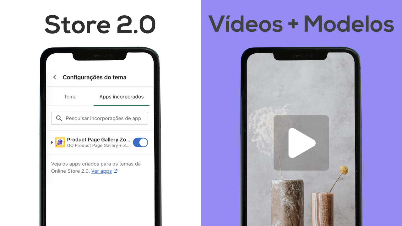 Online Store 2.0 & Vídeos + Modelos