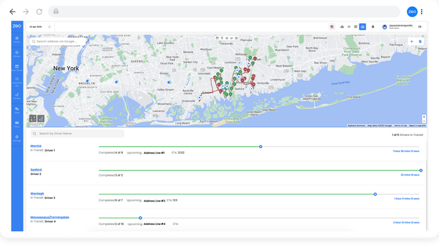 track live status of deliveries