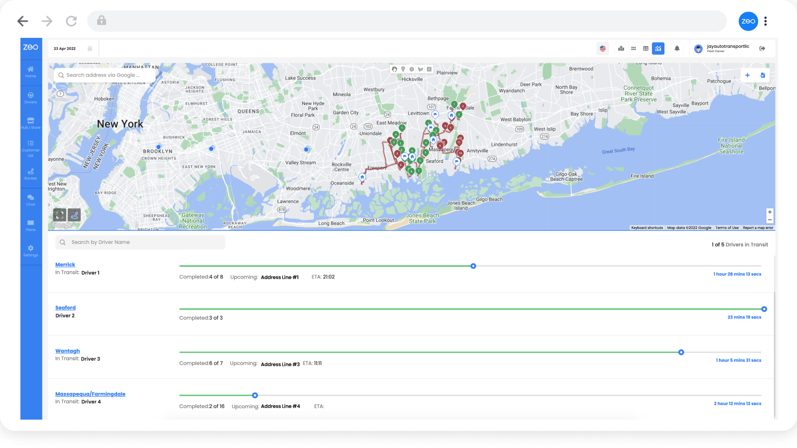 spor live status for leverancer