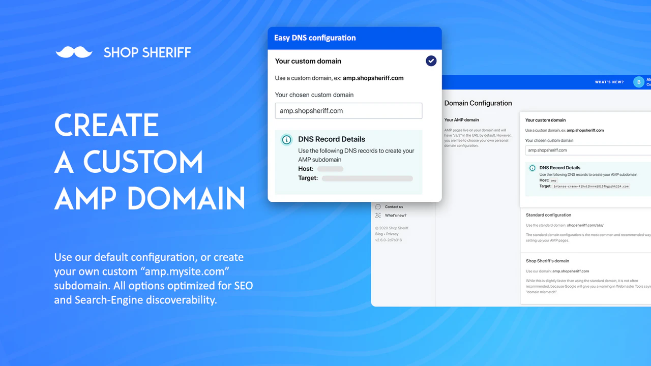 AMP Custom Domain integration, amp.yoursite.com