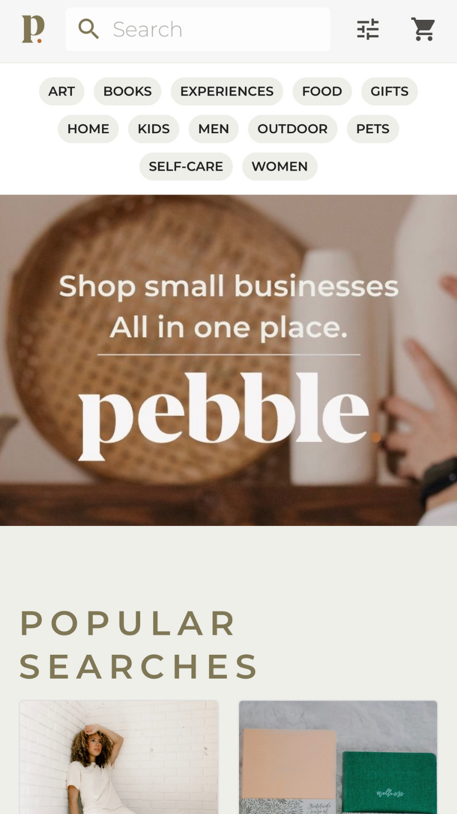 Pebble Marketplace Screenshot