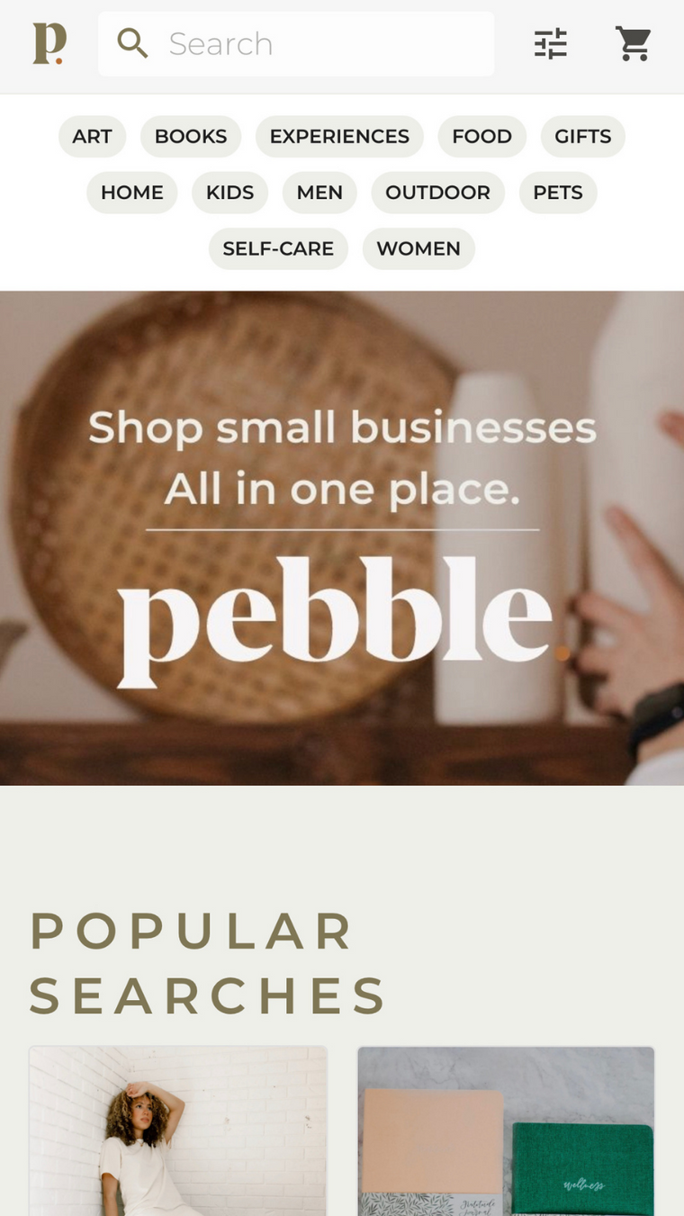 Pebble Marketplace Screenshot