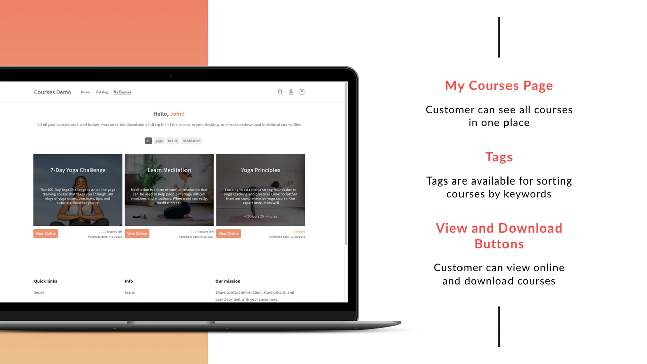 Courses Plus - Create & sell online courses / digital products on