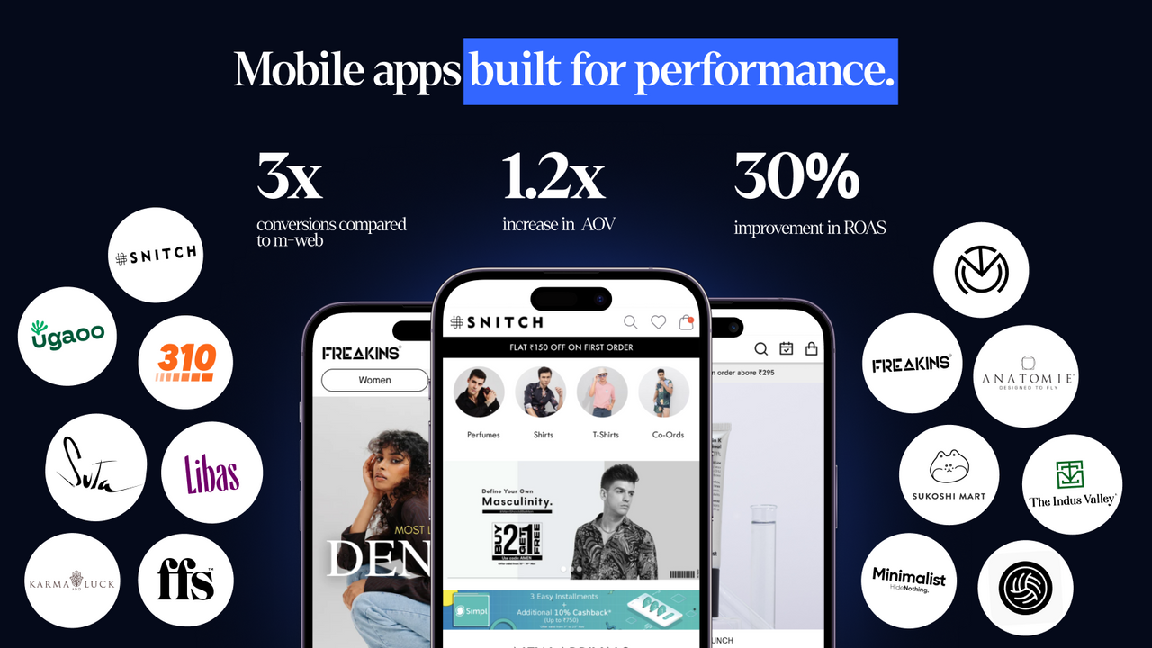 Mobile apps built for performance