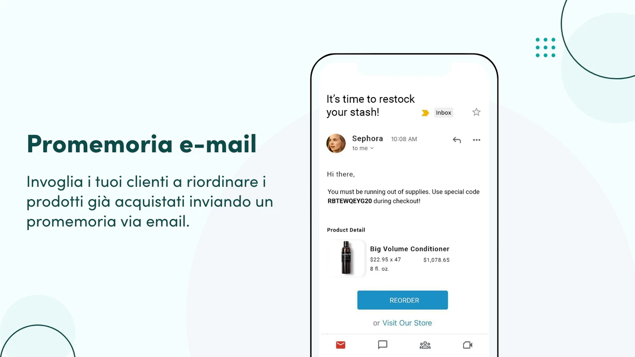 Promemoria e-mail