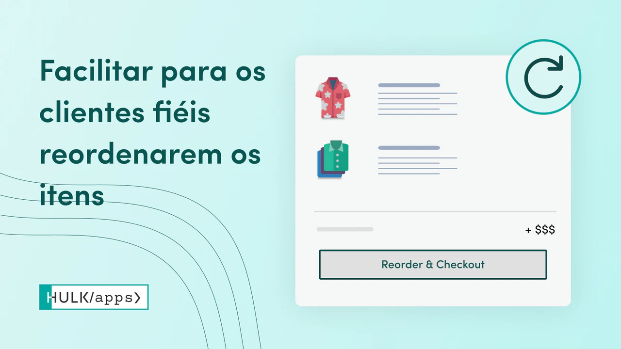 Shopify Reorder Master - Repita Encomendas da HulkApps